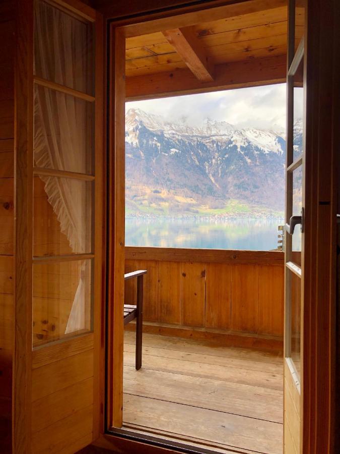 Hotel Chalet Du Lac Iseltwald Exterior foto